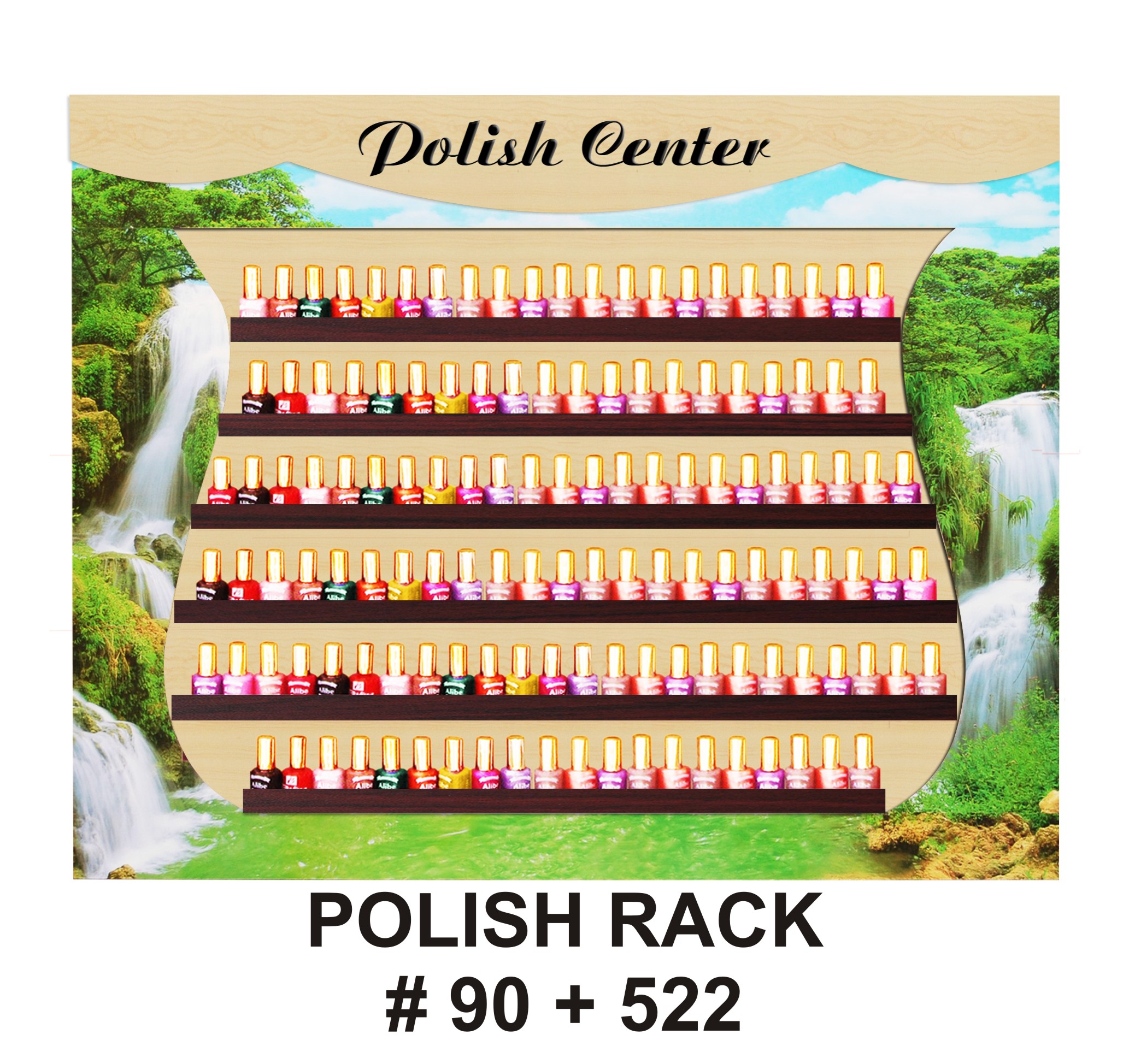 POLISH RACK WATER FALLS # 90 + 522